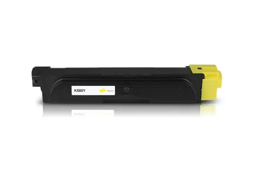 Rebuilt Pelikan Toner gelb für Kyocera FS-C 5150DN - TK-580Y - Kompatible Tonerkassette in Gelb, liefert bis zu 2.800 Seiten und sorgt für gestochen scharfe Ausdrucke - ideal für Ihr Büro.