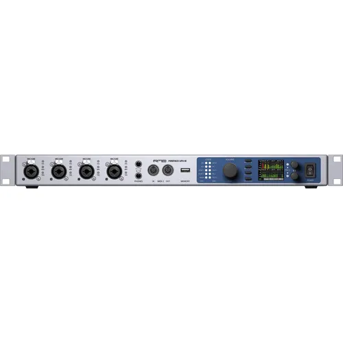 RME FireFace UCX II 40 Kanal USB Audio Midi Interface - USB-Audioschnittstelle für professionelle Tonaufnahmen, bietet 40 Kanäle und herausragende Soundqualität.