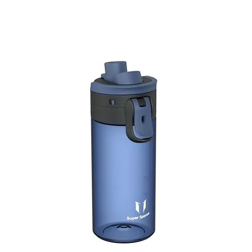 Super Sparrow Trinkflasche Kinder - Tritan Wasserflasche - 500ml - BPA-frei - Ideale Sportflasche - EIN-klick Schnellfluss TouchGulp Trinkflaschen - Leicht, Nachhaltig