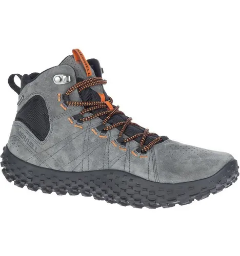 Merrell Sneaker Wrapt Mid WP - Wasserdichte Minimal-Laufschuhe für Herren - Laufschuhe mit aggressiver Gummisohle und wasserdichter Membran, die für optimale Atmungsaktivität und Schutz sorgt - ideal für Outdoor-Abenteuer.