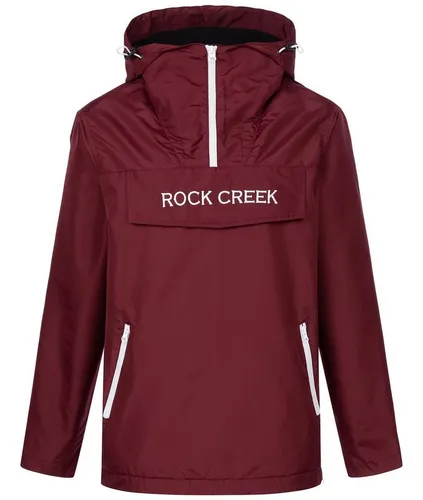 Rock Creek Damen Windbreaker Anorak D-474 in Weinrot XS - Stylischer und leichter Windbreaker für Damen in XS, ideal für Freizeitaktivitäten. Mit Kapuze und regular fit sorgt er für optimalen Tragekomfort.