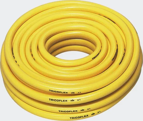 Hozelock Super Tricoflex Ultimate 25mm 25m Gelb Gartenschlauch - Hochflexibler und robuster Gartenschlauch, ideal für Heim- und Kleingartenbewässerung, UV-beständig und phthalatfrei für sicheres Gießen.