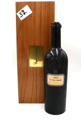 Rarität: Lheraud Cognac Jahrgang 1932 Fine Petite Champagne 0,7l in Holzkiste