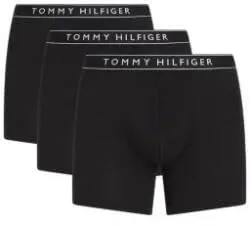 Tommy Hilfiger 3P BOXER BRIEF DTM - Packung mit 3 Boxershorts - Multipack mit 3 Tommy Hilfiger Boxershorts, ausgestattet mit einem bequemen Logobund, ideal für den täglichen Tragekomfort.
