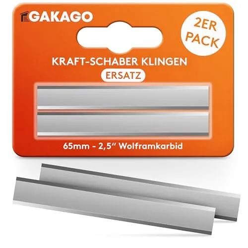 Gakago Ersatzklinge Kraft-Schaber (2er Pack) von Gakago