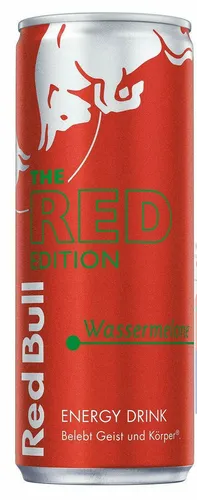 6x250ml Red Bull Energy Drink Wassermelone Dose Getränke Red Edition incl Pfand