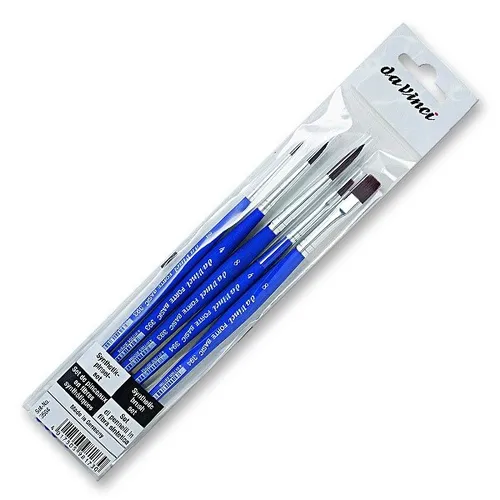 da vinci 3504, 5er Startset Synthetikpinsel 2,19€/Stück von Da Vinci
