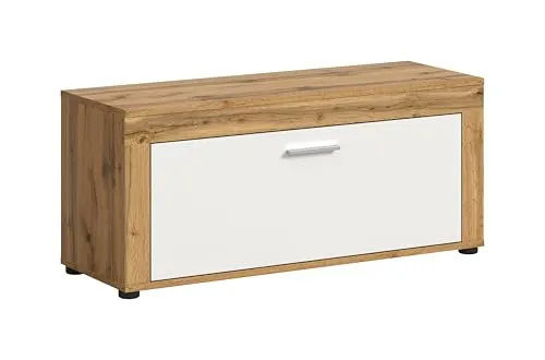 Sitzbank Holzfarben, 100 cm Breite - Hochwertige Sitzbank in Holzfarben, ideal für jeden Raum. Maße: 100 cm Breite, 44 cm Höhe. Profitieren Sie von einem 10€ Willkommens-Gutschein bei Newsletter-Anmeldung!