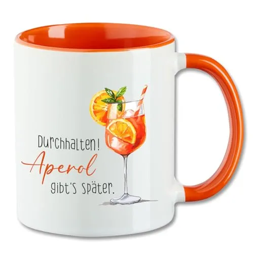 Kaffee- & Teebecher Orange von Wohnkult