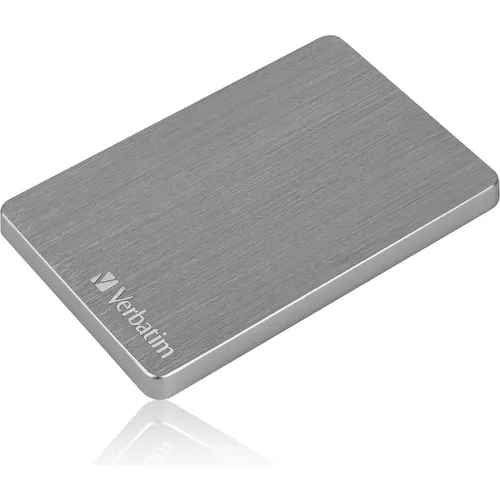 Verbatim Store n Go Alu Slim (2 TB) - Externe Festplatte, schlankes Aluminium-Design und hohe Speicherkapazität
