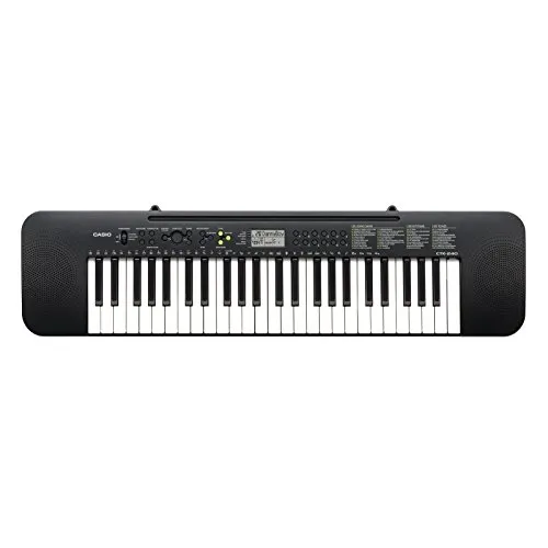 Casio CTK-240 - 49-Tasten Keyboard, 100 Klangfarben und Rhythmen für kreative Musikstunden