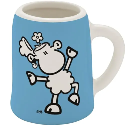 Sheepworld Schnapskrug mit Motiv 