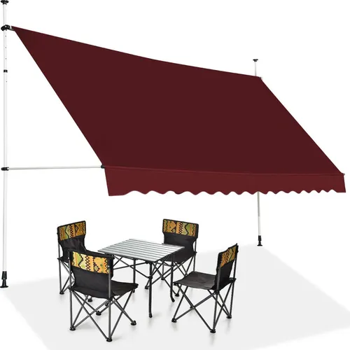 GOPLUS Klemmmarkise 350cm