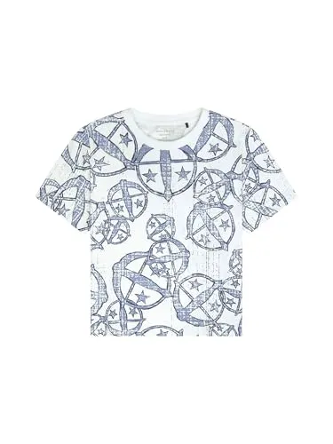 Schiesser Damen Schlafshirt Kurzarm Rundhals in Organic Cotton - Bequemes Kurzarmshirt für Damen aus 100% bester Bio-Baumwolle. Hochwertige Single-Jersey-Qualität mit modernem Schnitt und lässigem Design. Ideal für entspannte Nächte und gemütliche Tage.