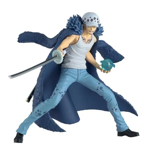 Banpresto BANDAI - Figur One Piece - Law II - Battle Record Collection - Actionfigur für Fans ab 15 Jahren, detailgetreu und ideal für Sammler, 149mm hoch, aus hochwertigem Kunststoff gefertigt.