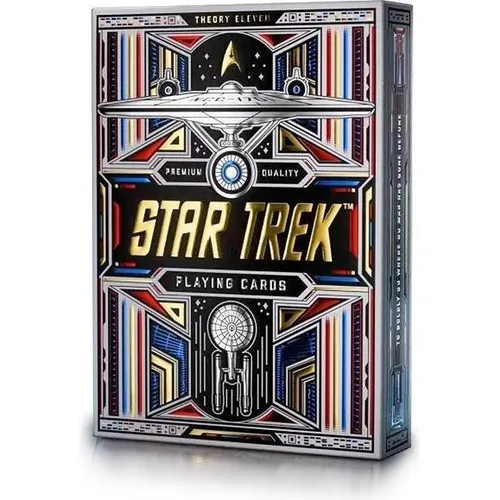 Theory11 Star Trek Spielkarten Light Version - Kreative Spielkarten von Theory11 im Star Trek Design, ideal für Sammler und Spieleabende. Hochwertige Verarbeitung sorgt für ein besonderes Spielerlebnis.