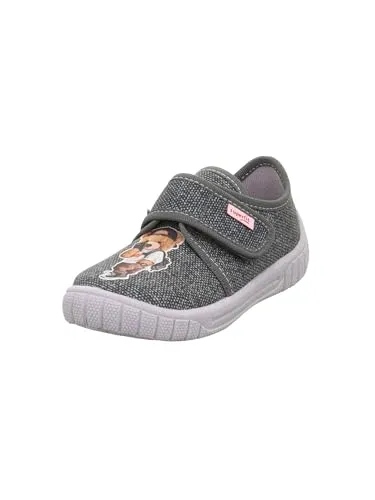 Superfit Jungen BILL Hausschuhe, GRAU 2050 von Superfit