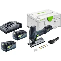 Festool PSC-E 18 EB-Basic Akku Pendelstichsäge mit 2 Akkus und Ladegerät