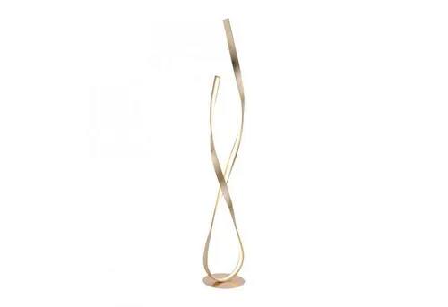 Licht-Erlebnisse Stehlampe DIPNOX, LED fest integriert, Warmweiß, LED Metall mit Dimmer 3000 K warmweiß 3215 lm 140 cm hoch Modern