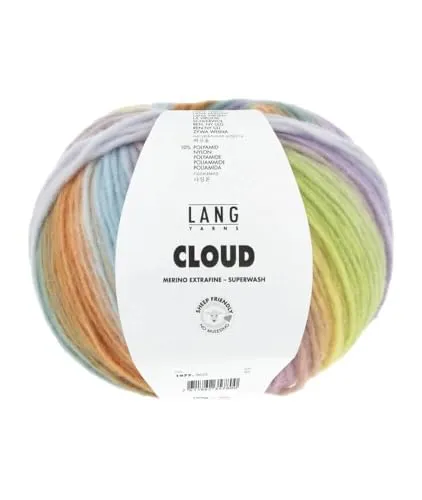 Lang Yarns Cloud 1077.0022 - lila/orange/gelb/grün