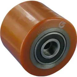 Hubwagenrolle Laufrolle Polyurethan Ø82x70 Bo:17 EL:70