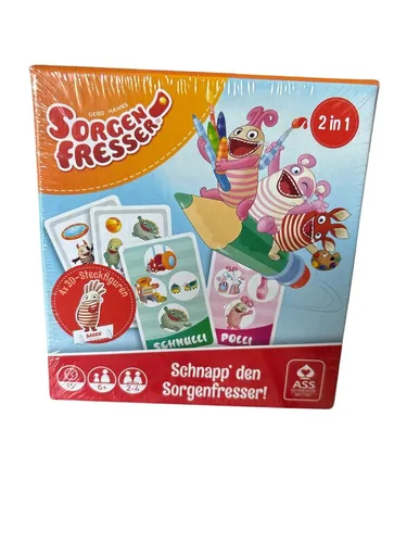 Sorgenfresser 2in1 Spiel Schnapp den Sorgenfresser - ASS Neu