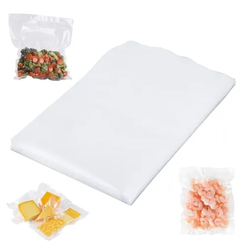 Professionelle Vacuum Bags Vakuumbeutel Lebensmittel 20 x 30 cm, 50 Stück, BPA-frei, kochsicher - Für Vakuumierer und Folienschweißgeräte, Ideal für Sous Vide Beutel, vakuumierfolie, vakuumierbeutel.