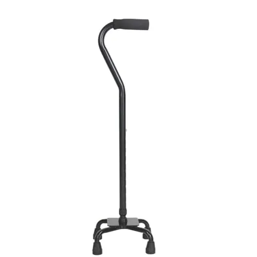 Ergonomischer Vierfuß-Gehstock mit Quad-Basis