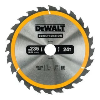 DEWALT Kreissägeblatt 235/30 mm 24WZ DT1954-QZ von DeWalt