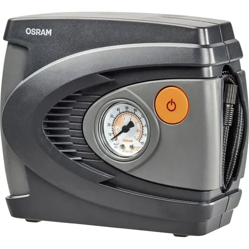 OSRAM Reifendichtmittel TYREseal Kit ESSENTIAL Set - Radpflege, Reifenpflege - Innovatives Reifenpannenset mit 450ml Dichtmittel und Kompressor, ideal für schnelle Hilfe bis 200 km und 80 km/h, passend für alle Reifentypen.