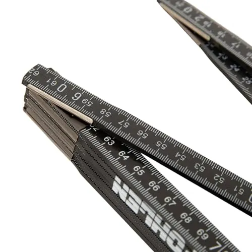 Borussia Mönchengladbach Zollstock “Die Fohlen” | Offizieller Fanartikel Fohlenshop | Gladbach Fanartikel | Robuster 2-Meter-Zollstock mit Vereinslogo