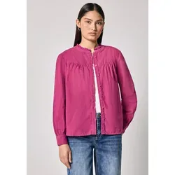 STREET ONE STUDIO Langarmbluse in Cord-Optik rosa 46 EU - Bluse in Cord-Optik aus 100% Baumwolle, pflegeleicht und ideal für einen casual Look. Perfekt für jeden Anlass!