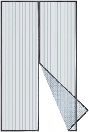 Fliegengitter Tür Insektenschutz  Magnetvorhang Moskitonetz 100x240cm  Balkontür