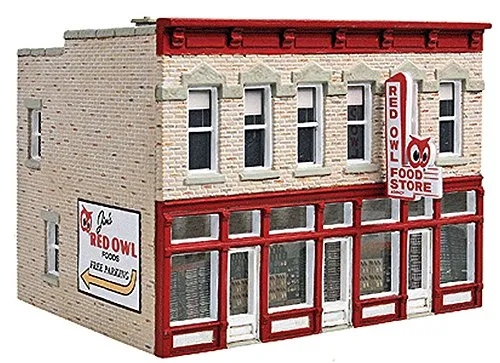 Walthers Cornerstone 933-3472 - Lebensmittelgeschäft Jim's RedOwl, Gebäude