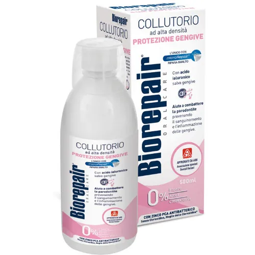 Biorepair Gum Protection Mouthwash Mundspülung zum Schutz von Zähnen und Zahnfleisch 500 ml
