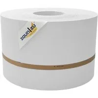 zaunzu Sichtschutzstreifen Premium für Doppelstabmatten Zaunblende Weiß - Zaunelemente mit genarbter Oberfläche für modernes Design und optimalen Sichtschutz. Einfache Montage ohne Clips und passend für handelsübliche Doppelstabmatten.