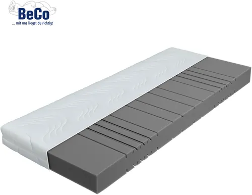 BeCo Kaltschaummatratze BeCo Marissa, 18 cm Komforthöhe, Made in Germany - Matratzen, langlebig und ergonomisch, bewertet mit GUT (2,3) von Stiftung Warentest für optimalen Schlafkomfort.