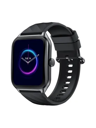 Zeblaze GTS 4 - Schwarz - Elegante Smartwatch für den Alltag mit großem AMOLED-Display, leichtem Design und fortschrittlichen Fitnessfunktionen. Ideal für Aktivitäten, Kommunikation und stilvolles Tragen.