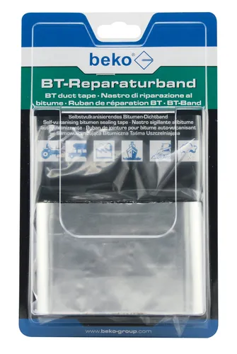 beko BT-Reparaturband 75 mm x 1,5 m alu-blank im Blisterkarton 262 415 75