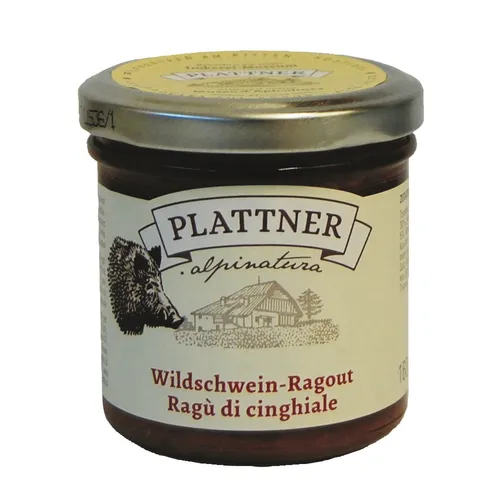 Südtiroler Wildschwein-Ragout 160 gr. - Alpinatura - Plattner