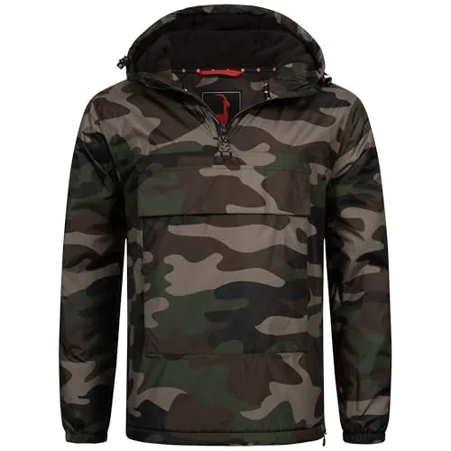 Höhenhorn Allesso Herren Winter Jacke Camo Grün Gr. 3XL - Funktionsjacke mit wasserabweisendem Material, ideal für kalte Wintertage dank warmem Fleece-Futter und praktischen Taschen.