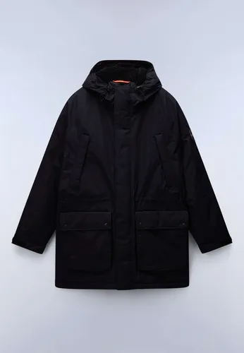 Napapijri Funktionsjacke A-Diries NP0A88TE - Wetterfeste Herrenjacke in Fallen Rock N1T, ideal für Freizeitaktivitäten. Aus strapazierfähigem Nylon und mit klassischer Passform bietet sie optimalen Tragekomfort und Funktionalität.