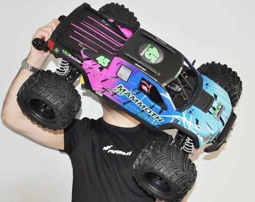 AMEWI 22259 AM6 THUNDERSTORM MONSTERTRUCK 4WD 1:6 RTR - Profi-Level Monstertruck für Off- & Onroad, mit leistungsstarkem Brushless-Motor und Allradantrieb für maximale Kontrolle und Fahrspaß.