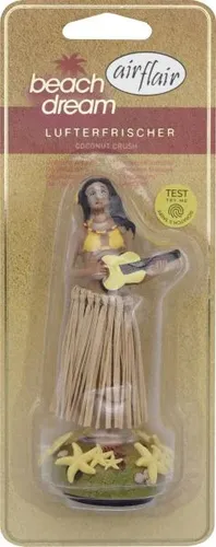 airflair Lufterfrischer Bahama Hula Girl Pina Colada Duftbaum Autoduft