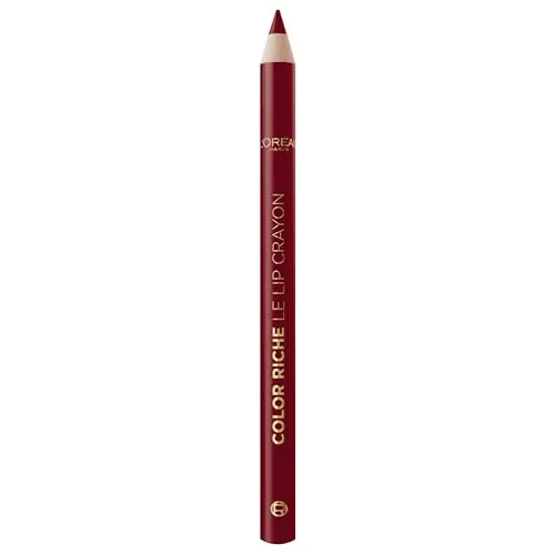 L’Oréal Paris Color Riche Le Lipliner 1990 Le Bordeaux, Lipliner mit weicher Mine, für klare Lippenkonturen, mit pflegenden Inhaltsstoffen