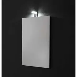 Rechteckiger umkehrbarer Spiegel 50 x 70 cm mit LED-Beleuchtung