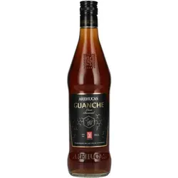 Arehucas Ron Miel Guanche Likör - Rum-Likör mit echtem Berghonig, mild und aromatisch, ideal für Genießer und Liebhaber spanischer Tradition.