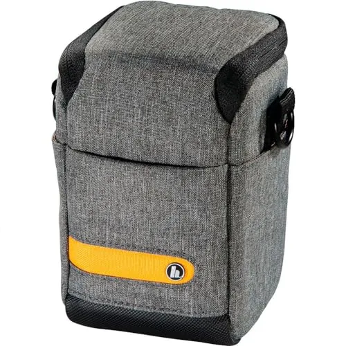 Hama Kameratasche Terra - Nachhaltige Fototasche aus 100% Recycling-Polyester, spritzwasserresistent und vielseitig tragbar für Digitalkameras