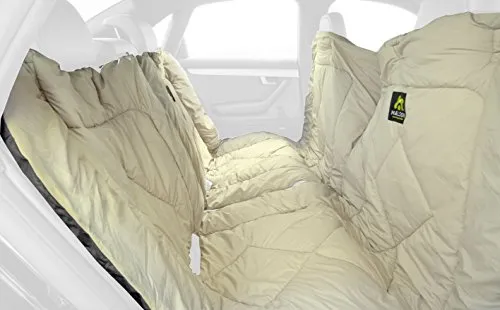 MAELSON Tierbett Cosy Roll Hundedecke - Schwarz, Beige - Hundebett mit kuscheligem Design, ideal für entspannte Momente und optimalen Komfort für Ihren Hund.