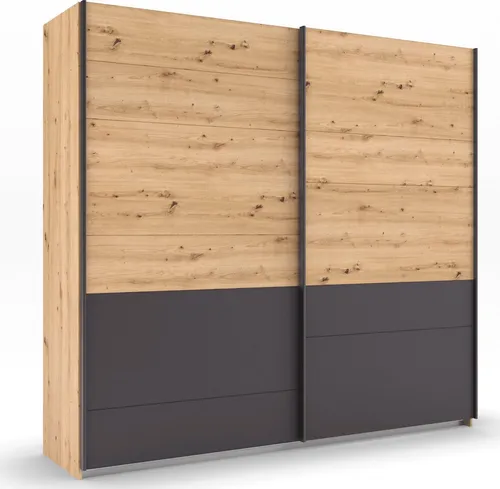 Rauch Möbel Schwebetürenschrank in grau von Rauch